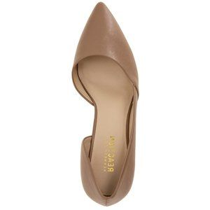 Kenneth Cole Reaction Women's Eltinn Dorsay Wedge Pumps, Beige, Size 8.0